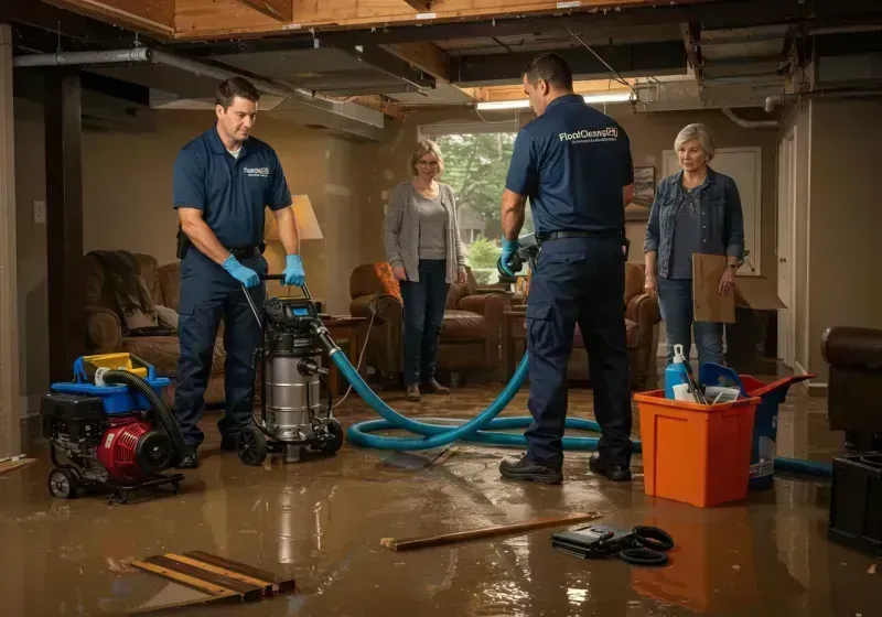 Basement Water Extraction and Removal Techniques process in Morton, PA